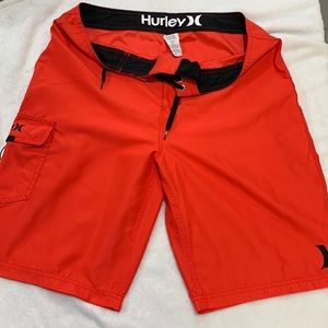 Hurley Red Board-shorts for Men